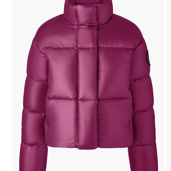 NWT $895 Canada Goose Cypress 750 Fill Power Down Crop Puffer Jacket in XL. - Picture 2 of 10